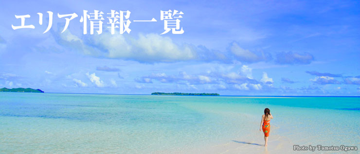 ダイビング・ビーチリゾートエリア情報一覧