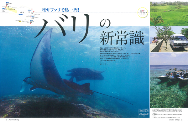 バリの新スタイル ダイブサファリ