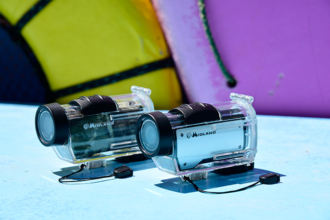 ミッドランドのウエアラブルカメラXTC280 FULL HD