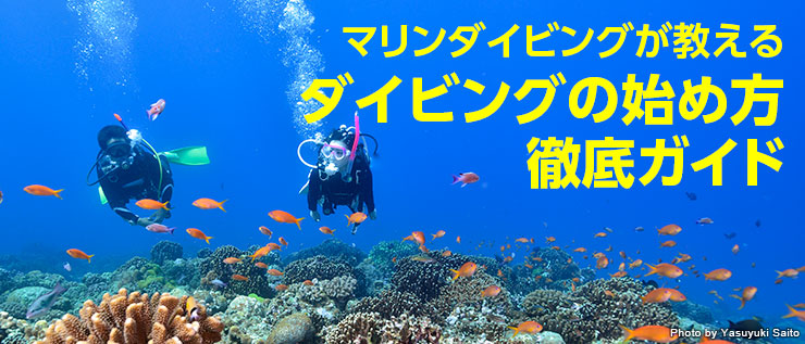 スクール選びは Diving School