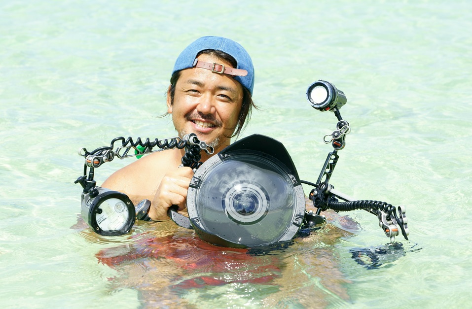 水中写真家として『マリンダイビング』でもおなじみの鍵井氏