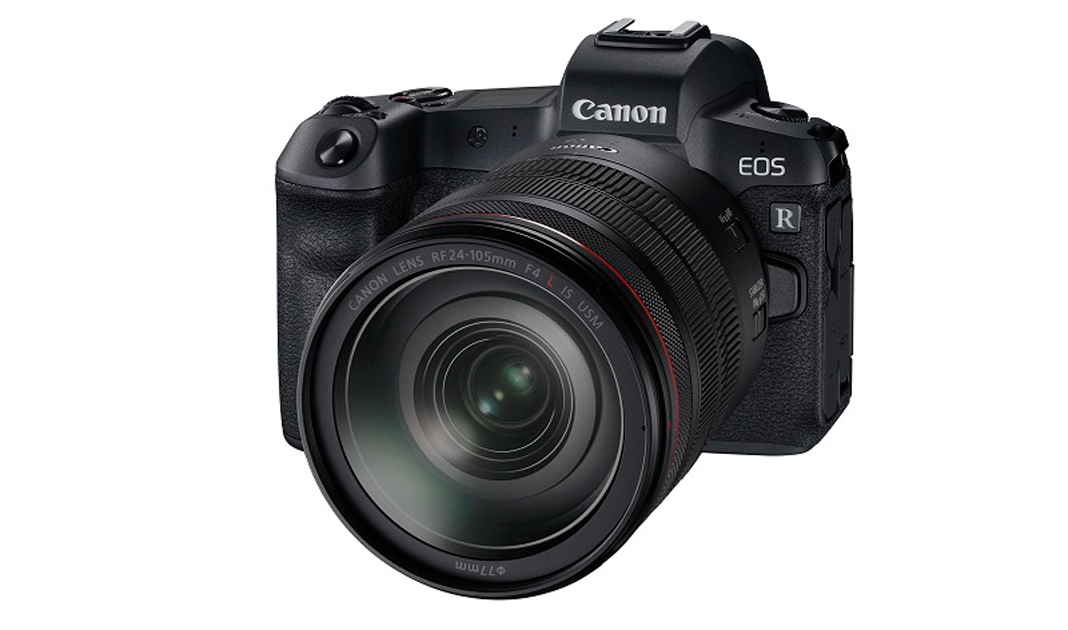 EOS R *RF24-105mm F4 L IS USM装着時